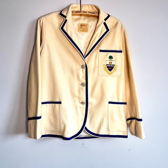 Rare find ~ Vintage 50s/60s Academic U of T blazer - Picture 1 of 13